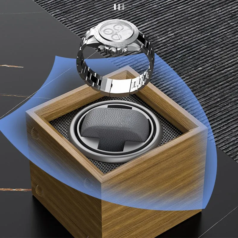 BOLAI Brand Luxury Wood Watch Winder High-End 2 4 Slot Automatic Watches Box with Mabuchi Motor Watch Cabinet Clock Storage Box