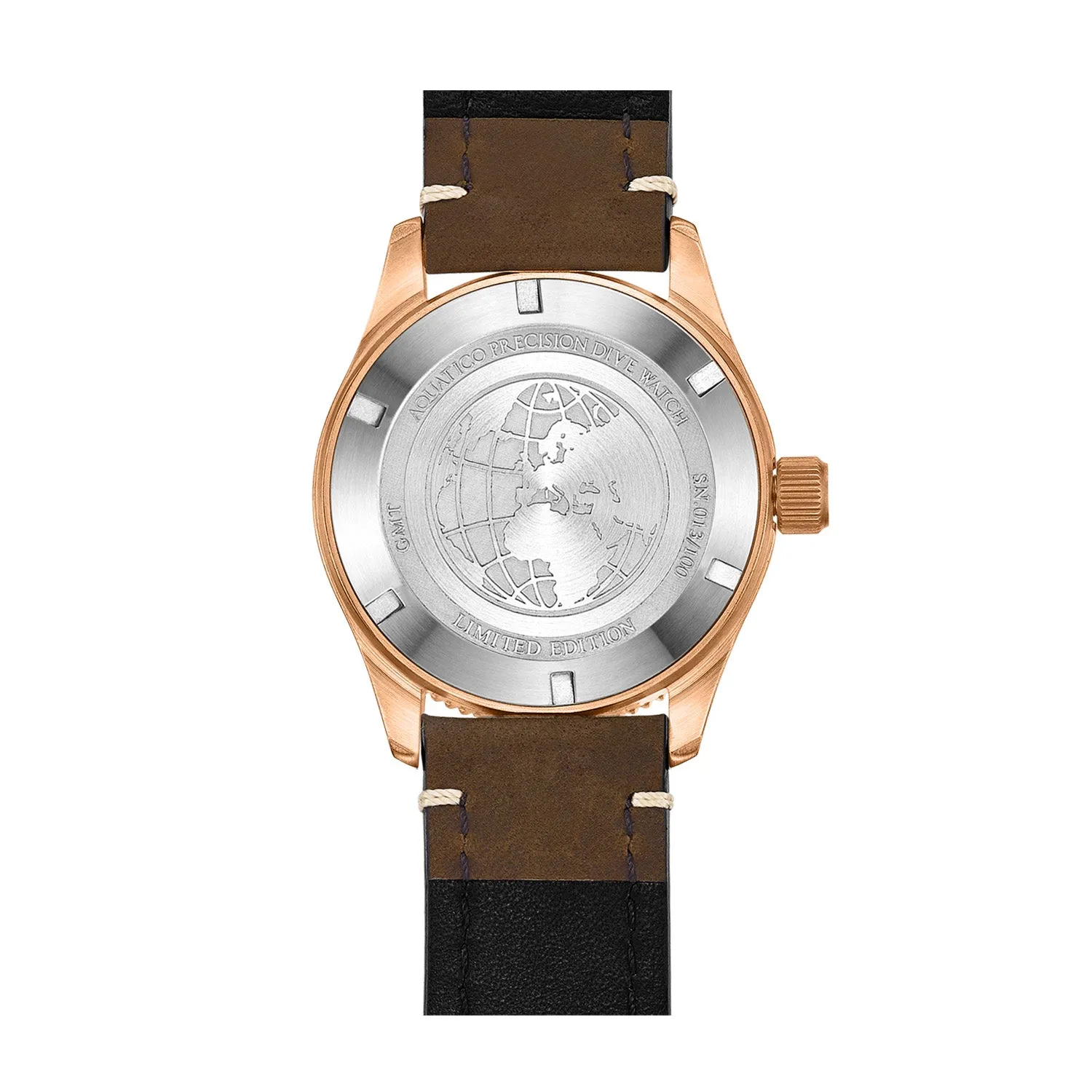 Bronze Sea Star GMT Green Dial Green and Black Bezel Inlay