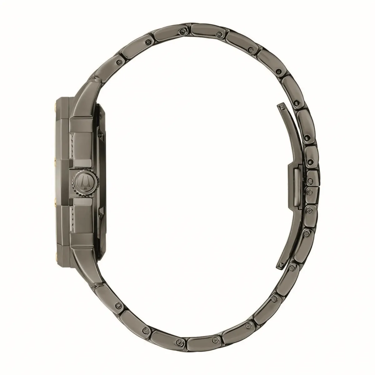 Bulova Watch with 41MM Open Face Skeleton Round Dial and Stainless Steel Bracelet. 98A293
