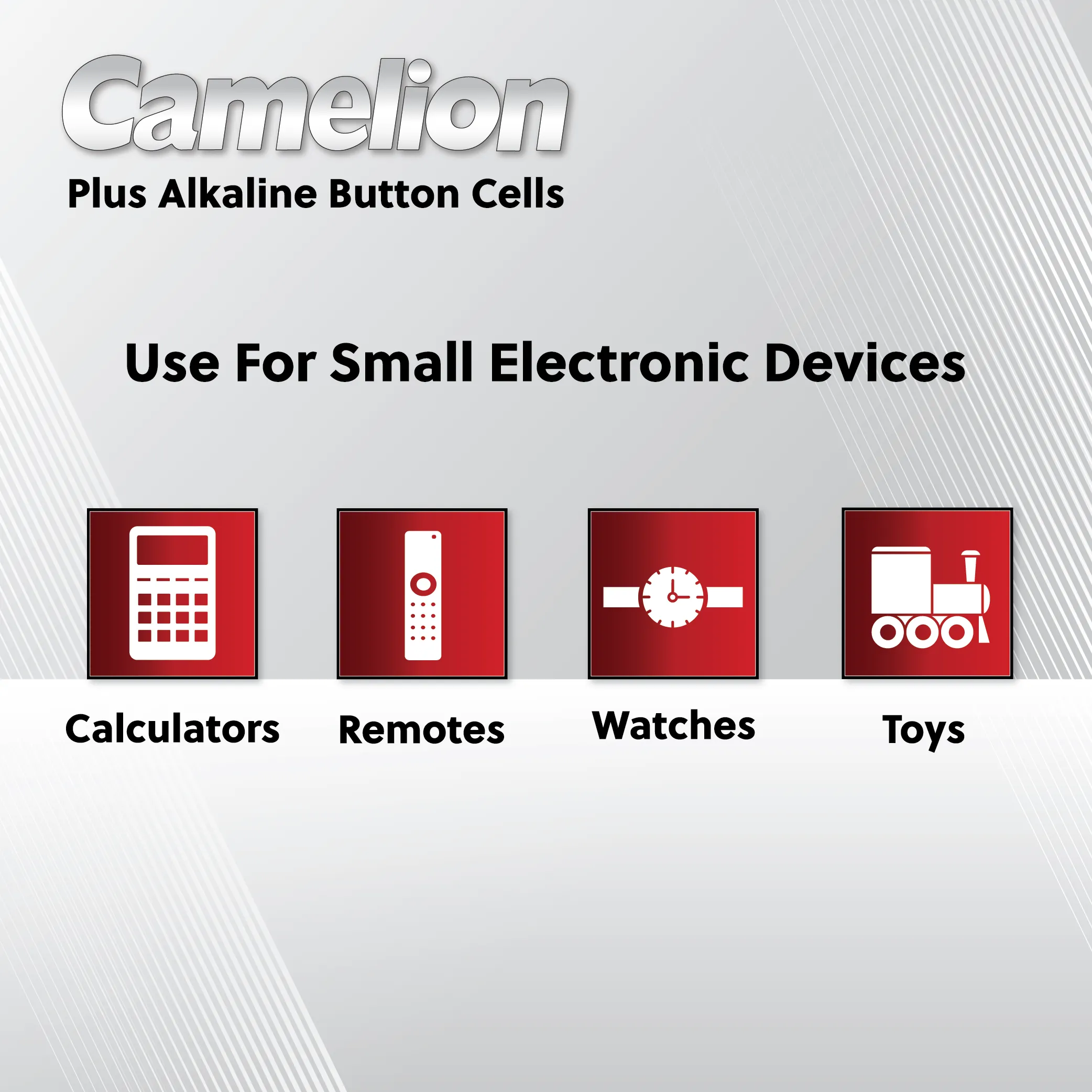 Camelion AG13 / 357 / LR44 1.5V Coin Cell Battery Pack of 10