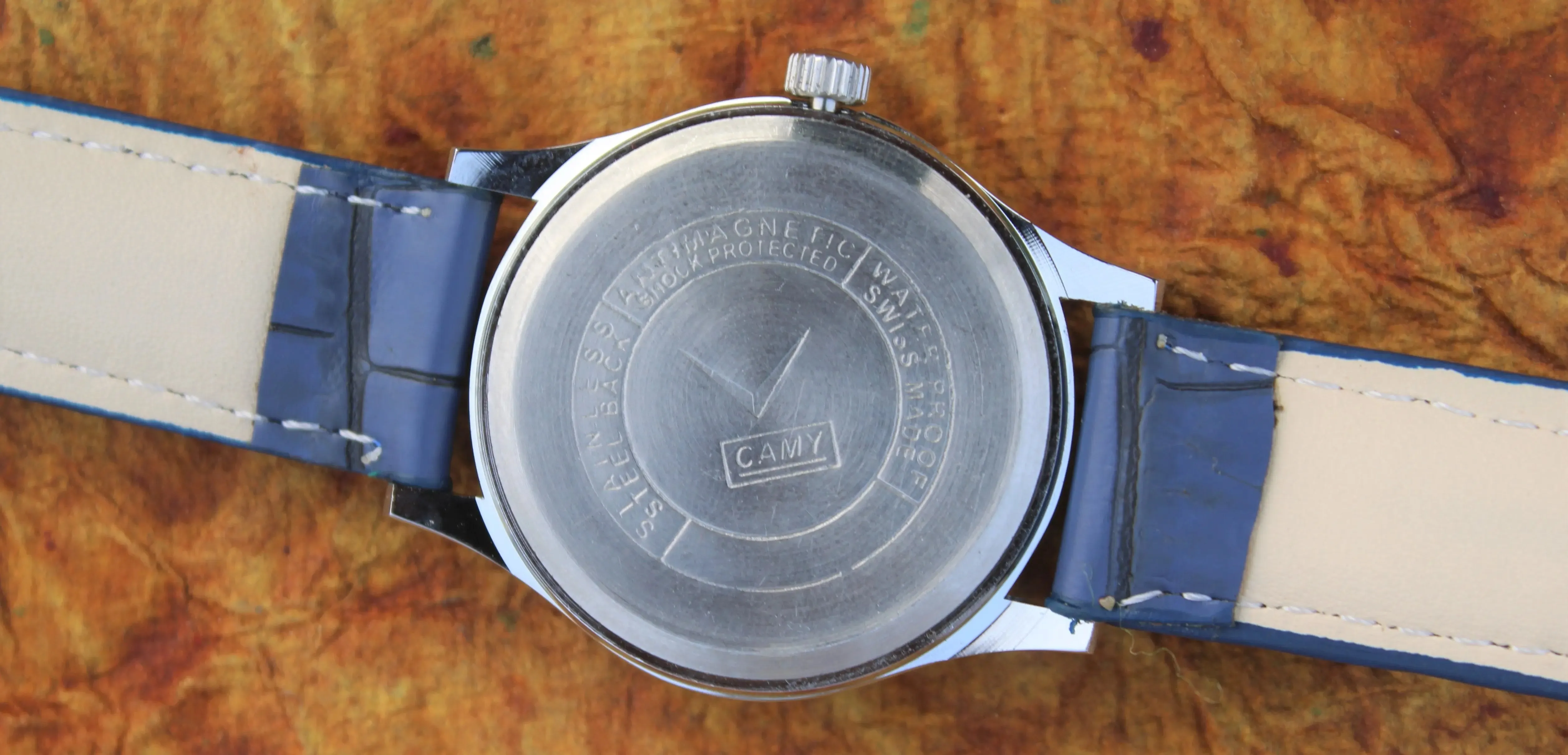 Camy Geneva 17 Jewels ST96 Vintage Mechanical Hand Wind Swiss Made Wristwatch
