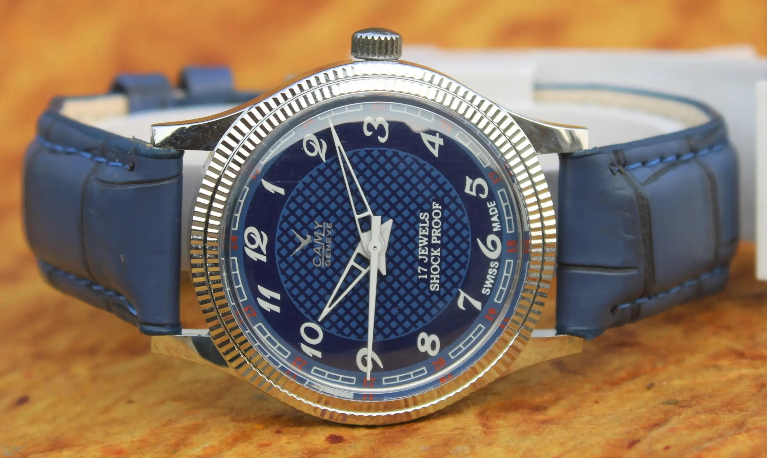 Camy Geneva 17 Jewels ST96 Vintage Mechanical Hand Wind Swiss Made Wristwatch