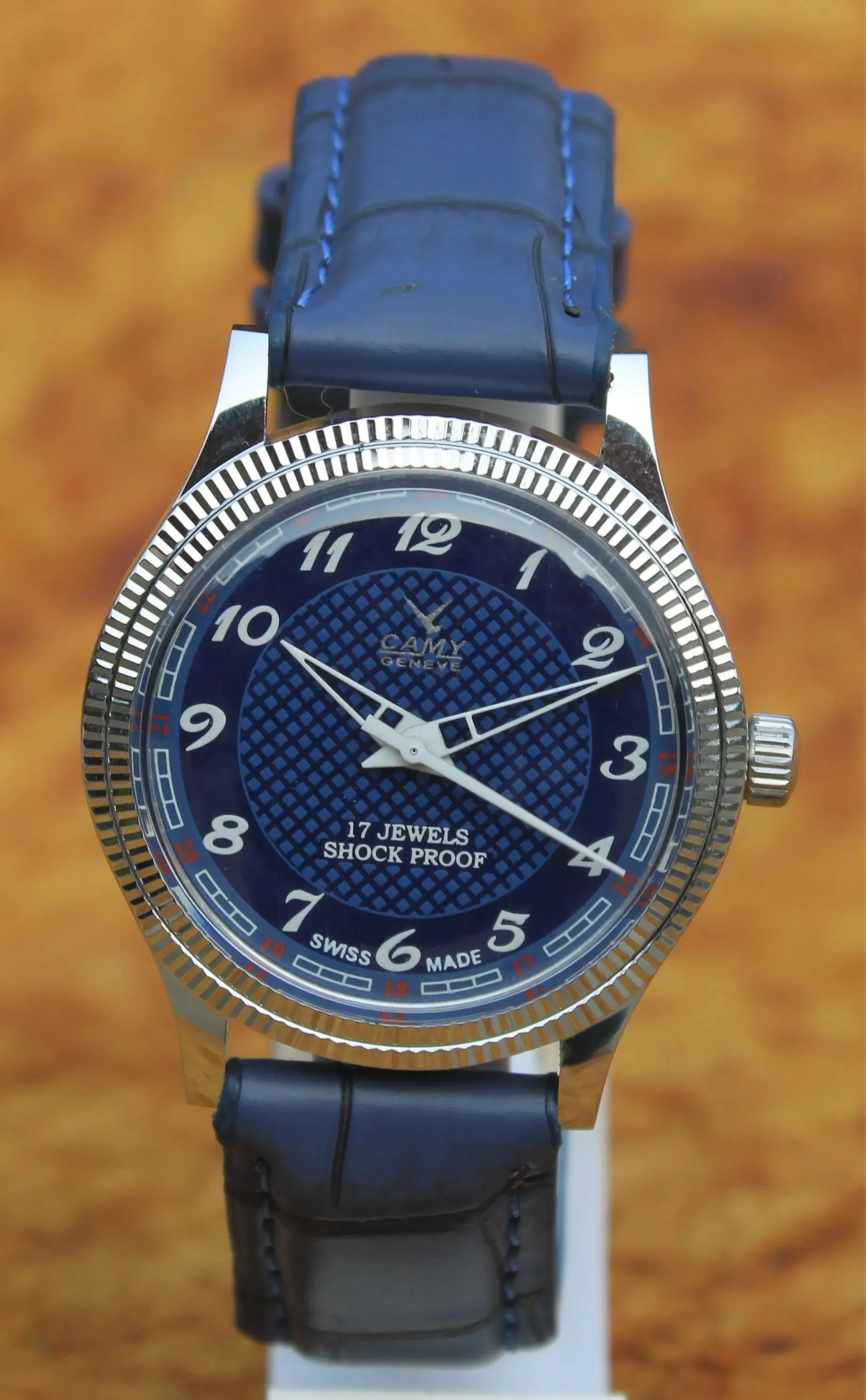Camy Geneva 17 Jewels ST96 Vintage Mechanical Hand Wind Swiss Made Wristwatch