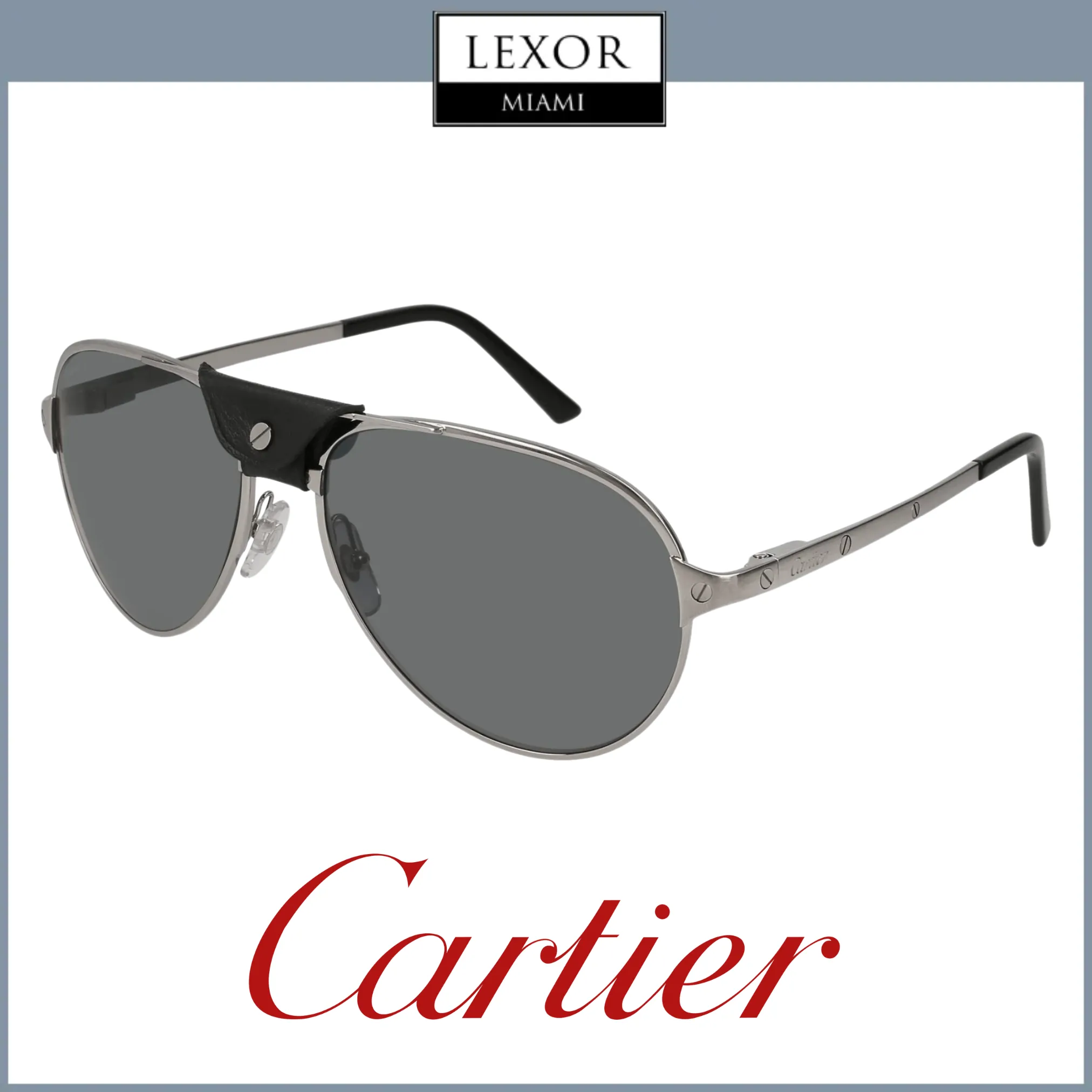 Cartier CT0034S-005 61 MAN METAL  Sunglass Unisex