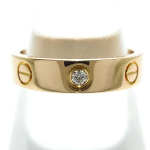 Cartier Love Wedding Band, 1 D, 50
