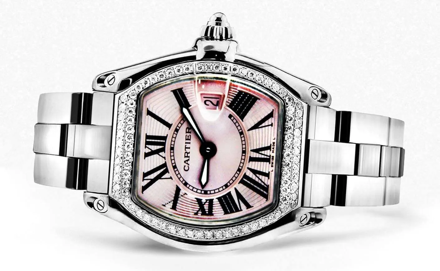 Cartier Roadster Watch For Women | Stainless Steel