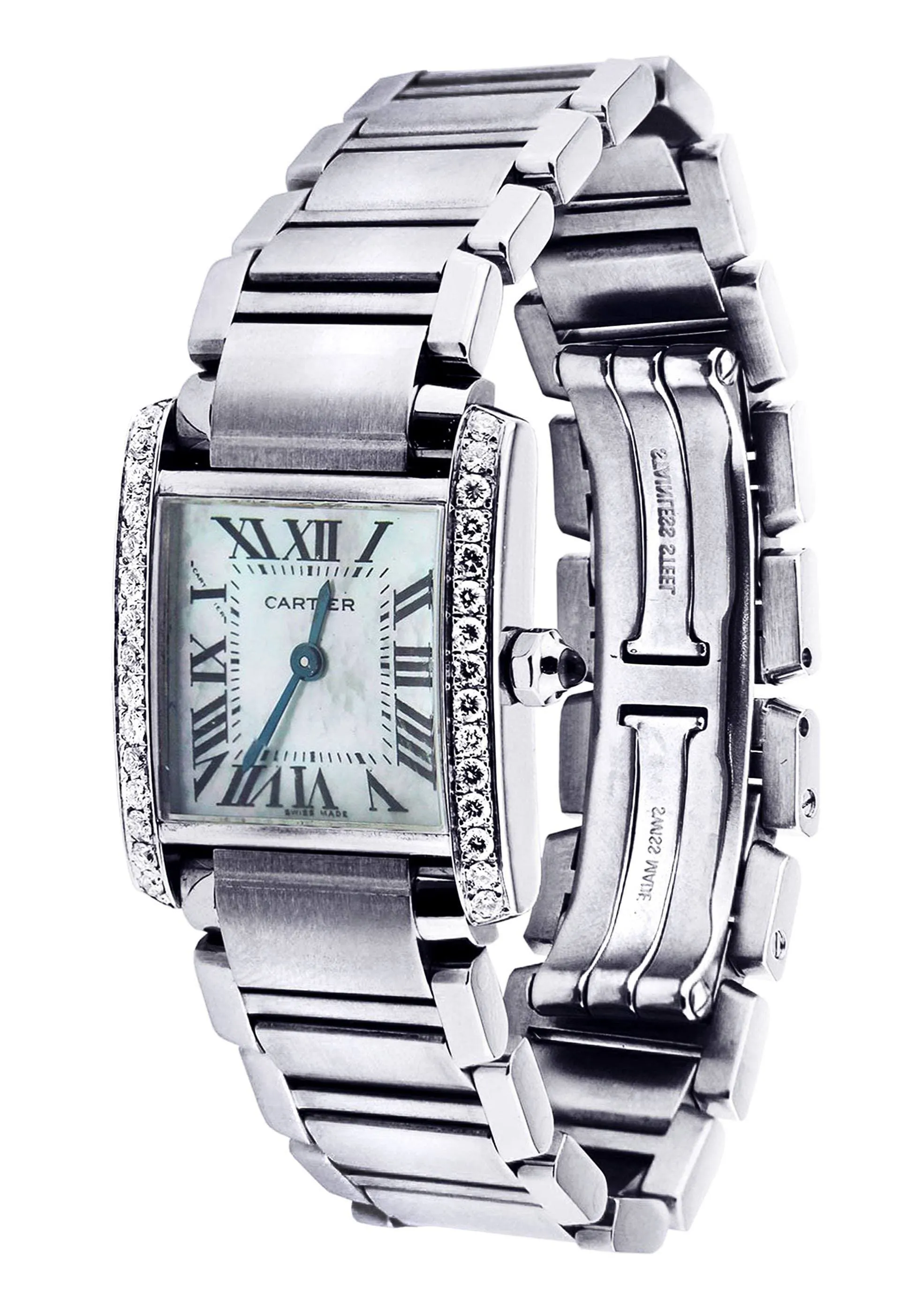Cartier Tank Francaise Watch For Women | Stainless Steel | 20 Mm