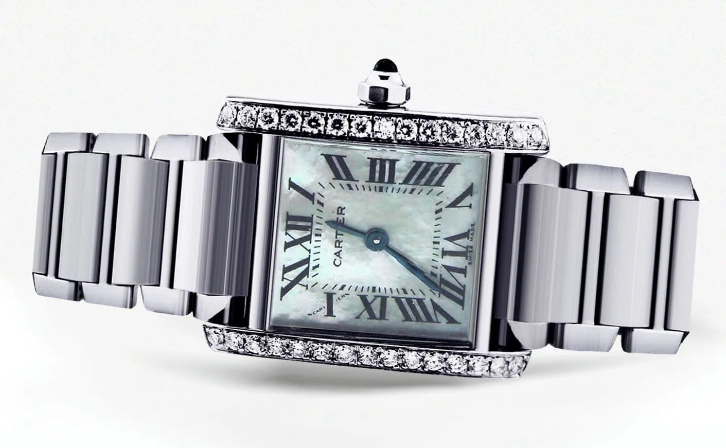 Cartier Tank Francaise Watch For Women | Stainless Steel | 20 Mm