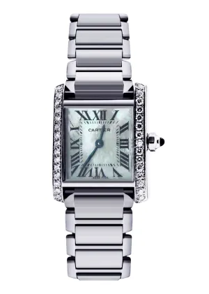 Cartier Tank Francaise Watch For Women | Stainless Steel | 20 Mm
