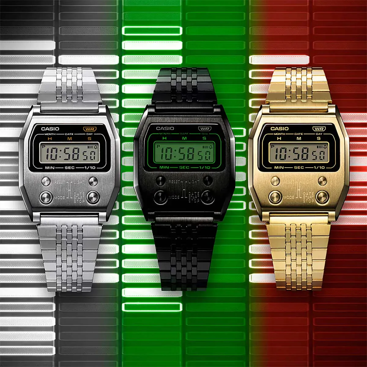 Casio Vintage Full Metal Unisex A1100G-5D