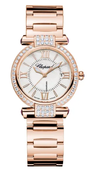 Chopard Imperiale 18K Rose Gold, Amethysts & Diamonds Ladies Watch