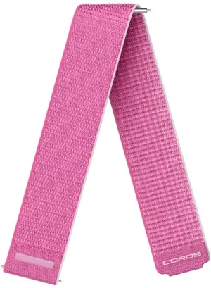 COROS Pace 3 Nylon Watch Band - Hot Pink
