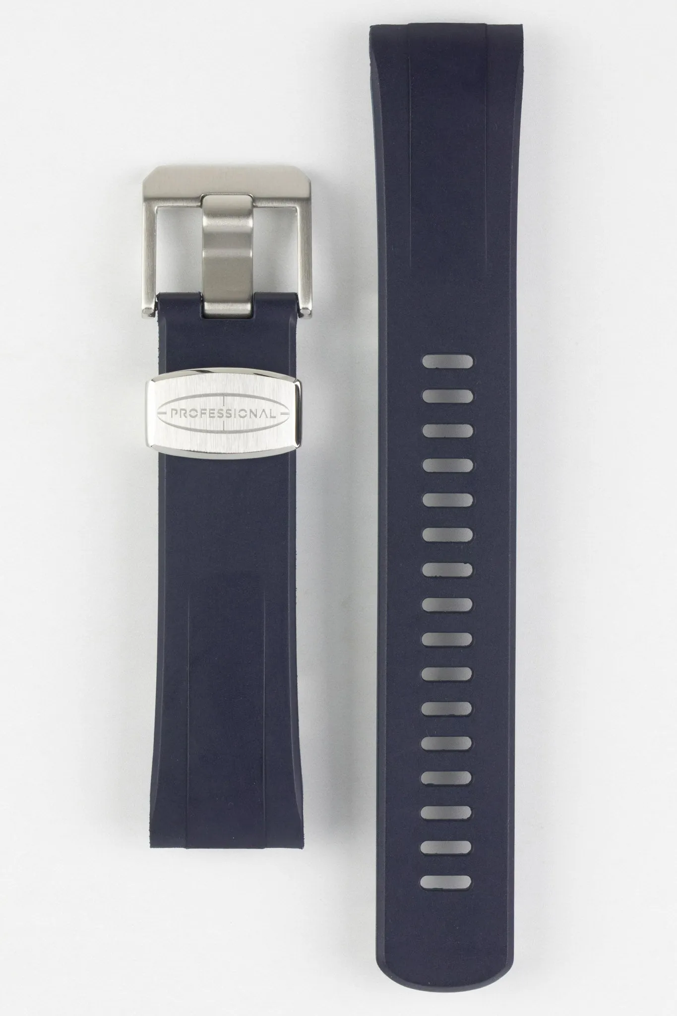 CRAFTER BLUE CB08 Rubber Watch Strap for Seiko "New" Turtle Series – NAVY BLUE