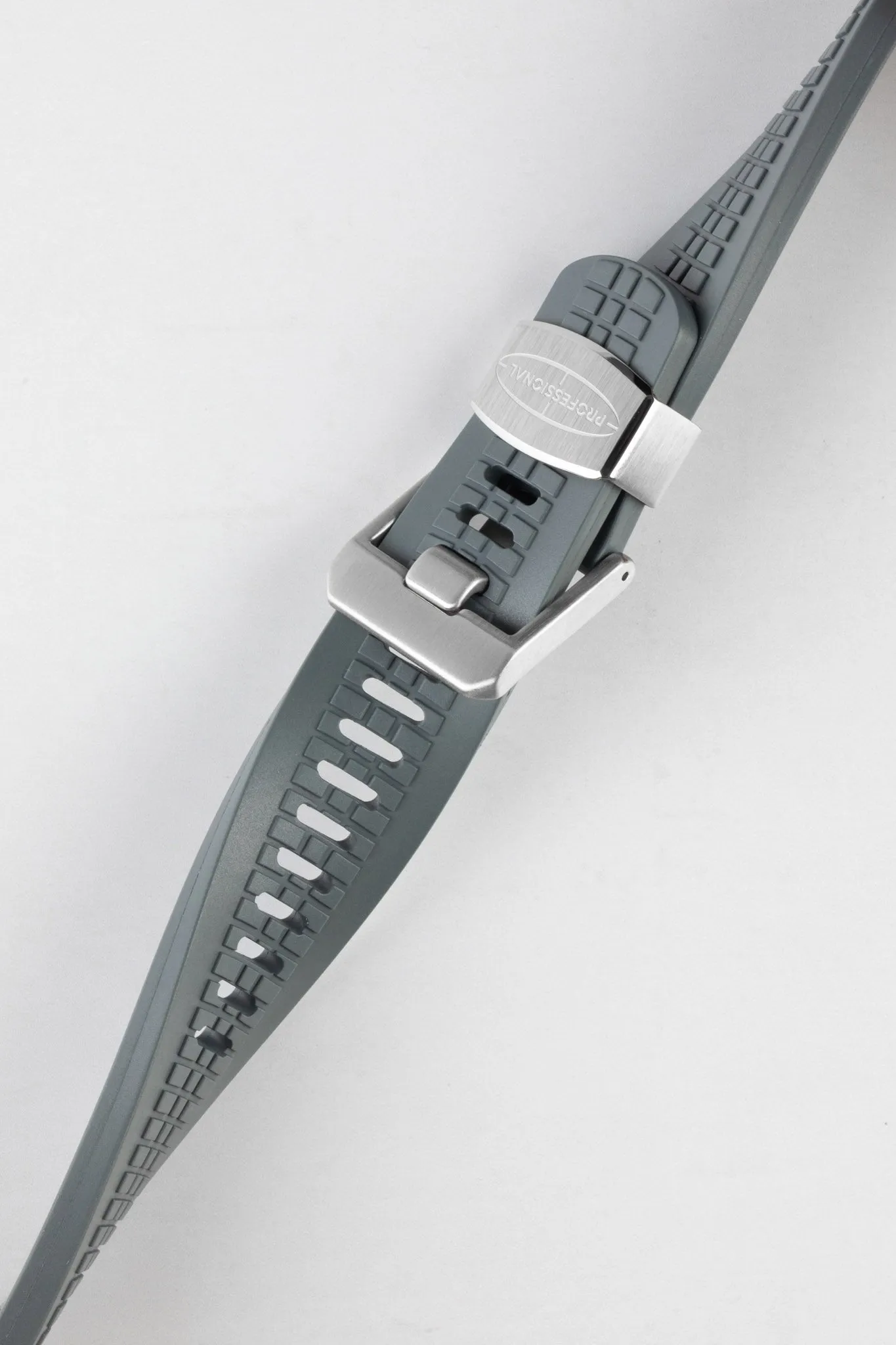 CRAFTER BLUE CB12 'Aquanaut' Rubber Watch Strap for Seiko Turtle – GREY