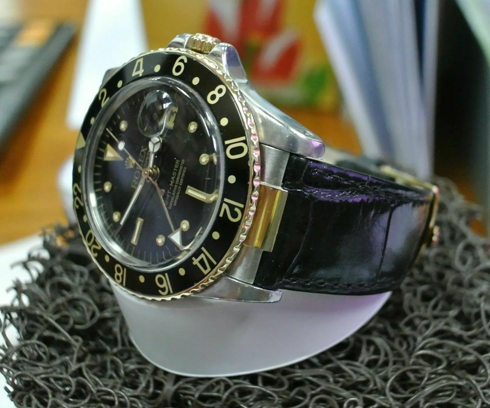 CUSTOM BAND STRAP END LINK PIECE FOR ROLEX SUBMARINER 116613 GMT 16753 DAYTONA
