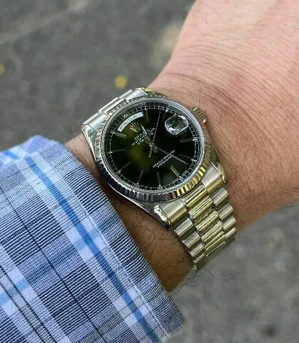 CUSTOM STRAP END LINK FOR ROLEX DAYTONA 18KY REAL GOLD 16528 116538 116539 116540