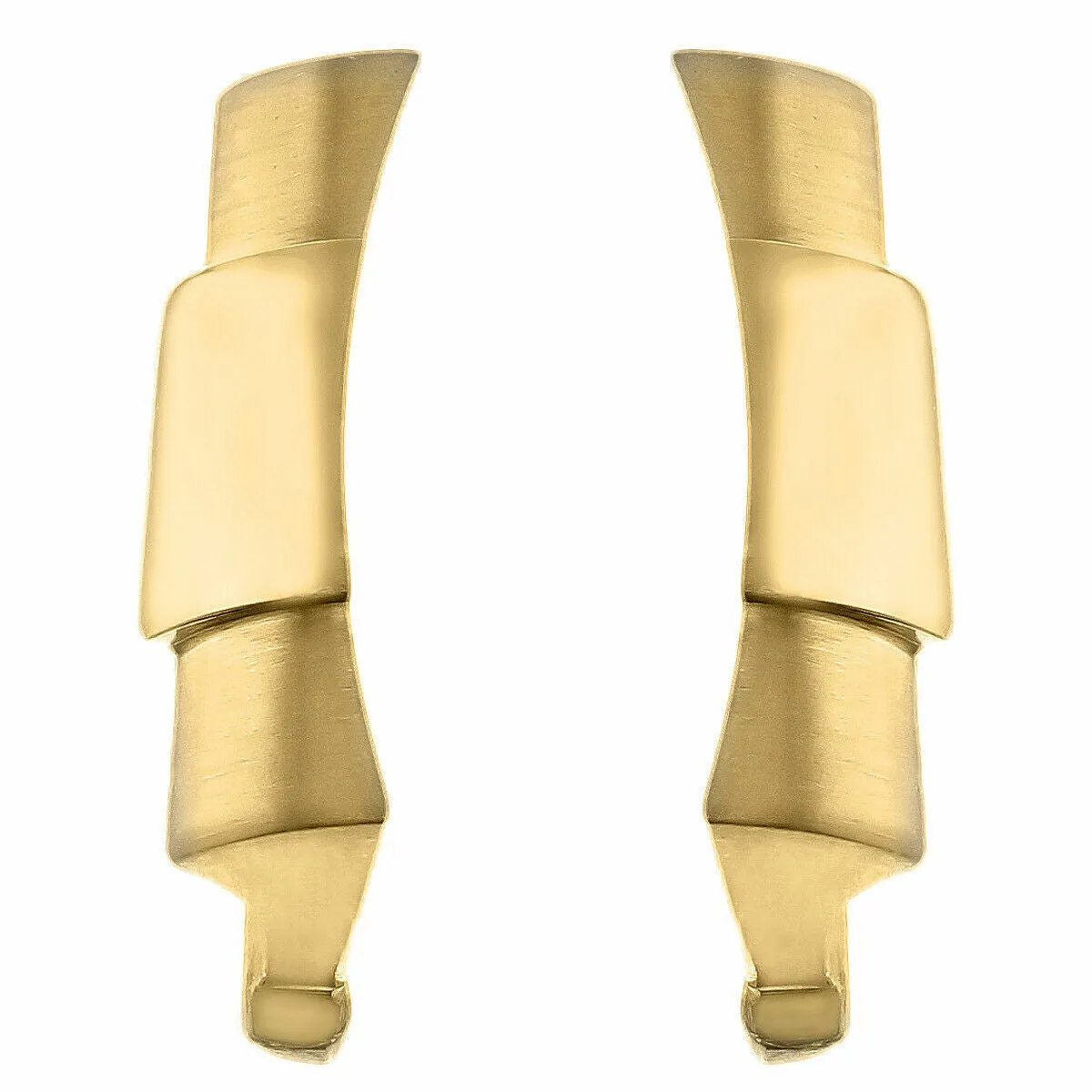 CUSTOM STRAP END LINK FOR ROLEX SUBMARINER 18K REAL GOLD 16808 16618