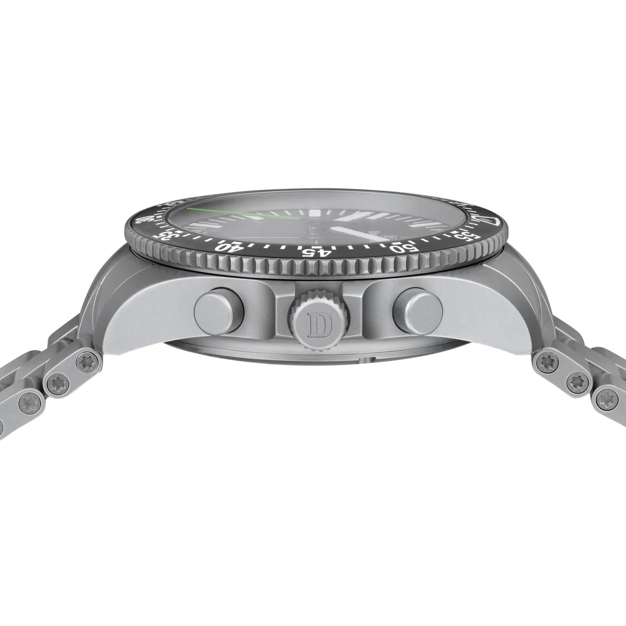 DAM Watch DC8 MTt Leather Pin