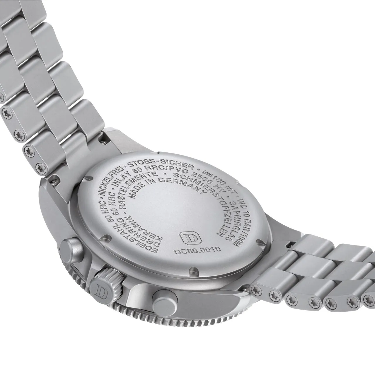 DAM Watch DC8 MTt Leather Pin