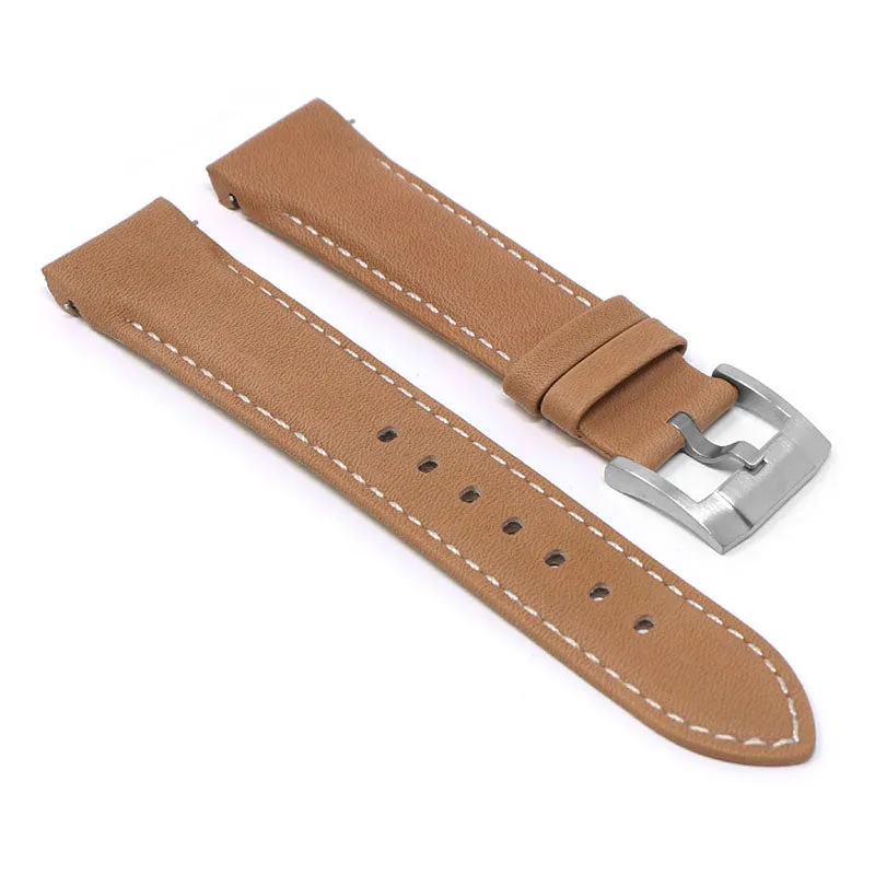 DASSARI Fitted Classic Leather Band for Seiko Turtle