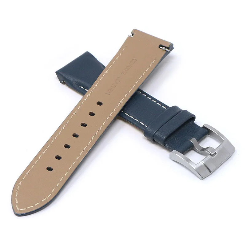 DASSARI Fitted Classic Leather Band for Seiko Turtle