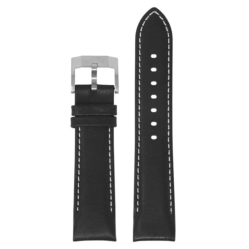 DASSARI Fitted Classic Leather Band for Seiko Turtle