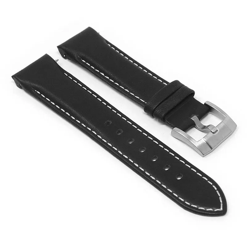 DASSARI Fitted Classic Leather Band for Seiko Turtle