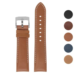 DASSARI Fitted Classic Leather Band for Seiko Turtle