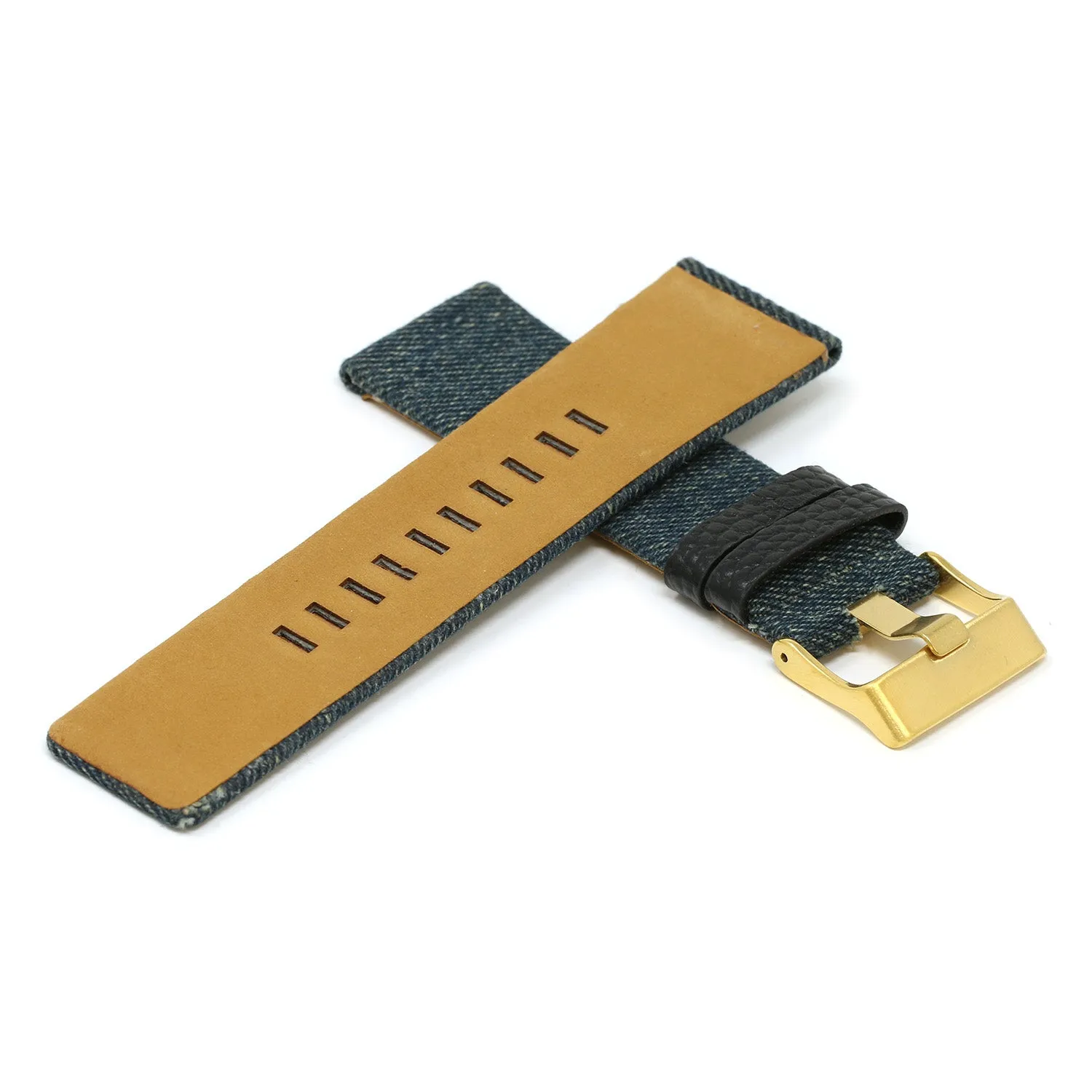Denim & Leather Strap for Diesel