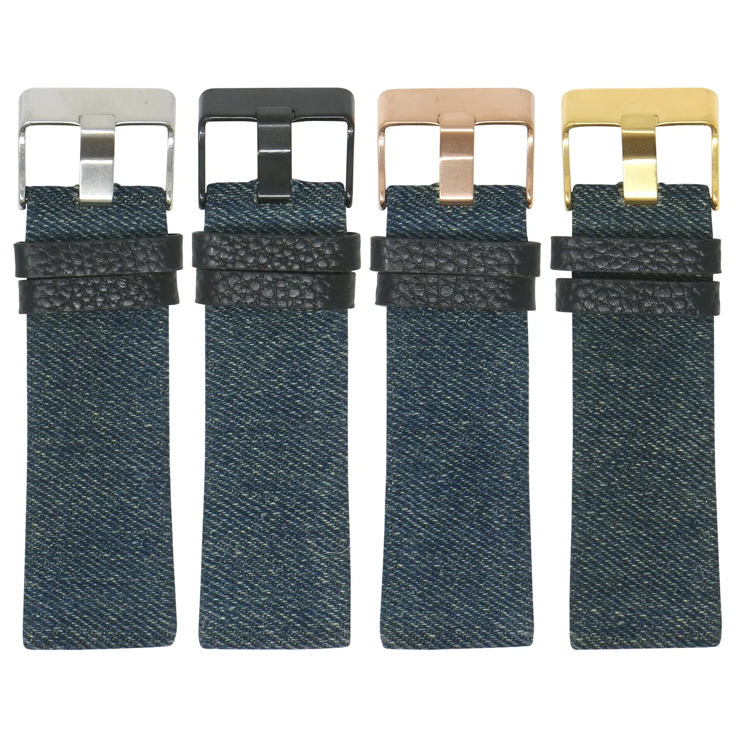 Denim & Leather Strap for Diesel