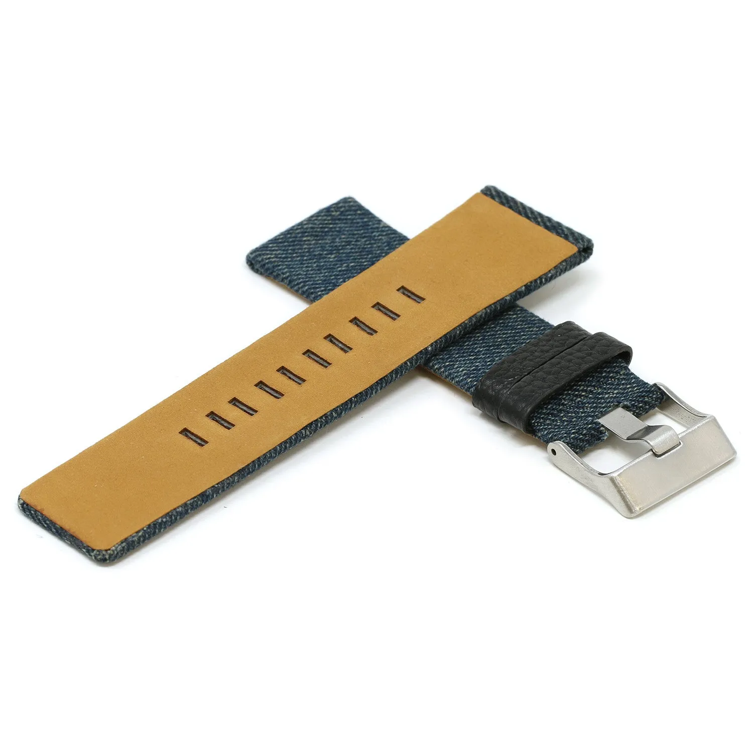 Denim & Leather Strap for Diesel