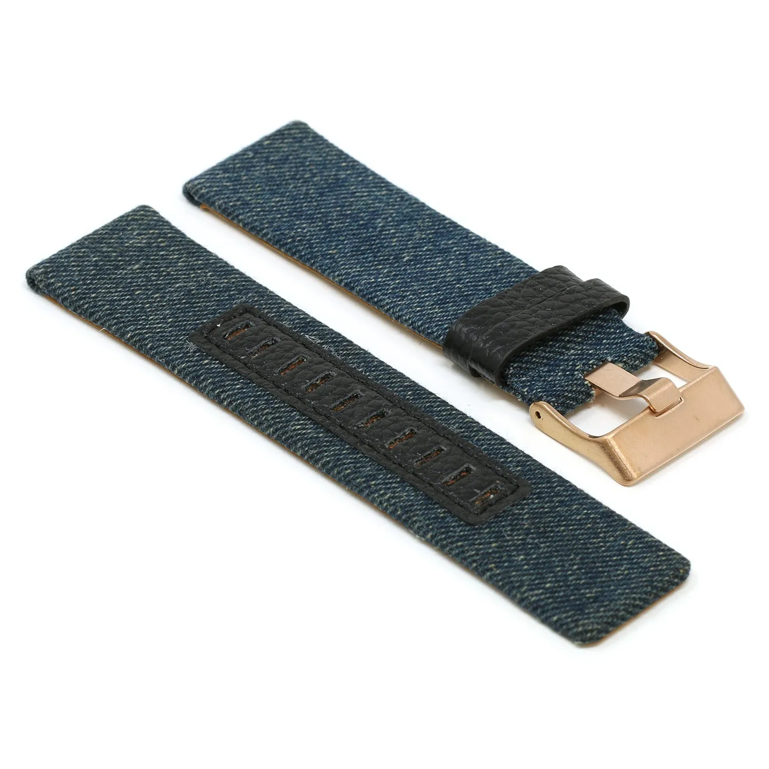 Denim & Leather Strap for Diesel