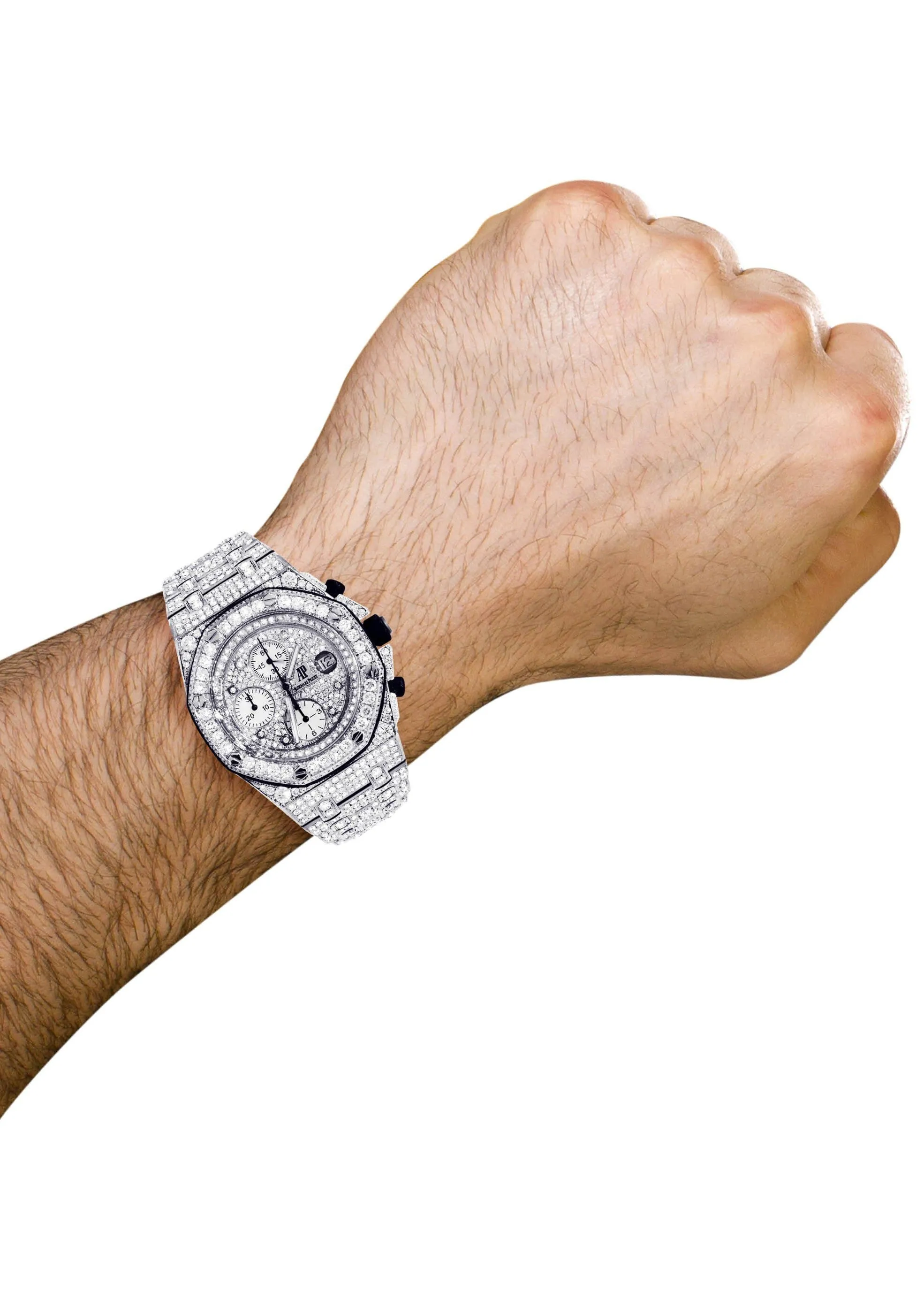 Diamond Audemars Piguet Royal Oak Offshore | Stainless Steel | 42 Mm