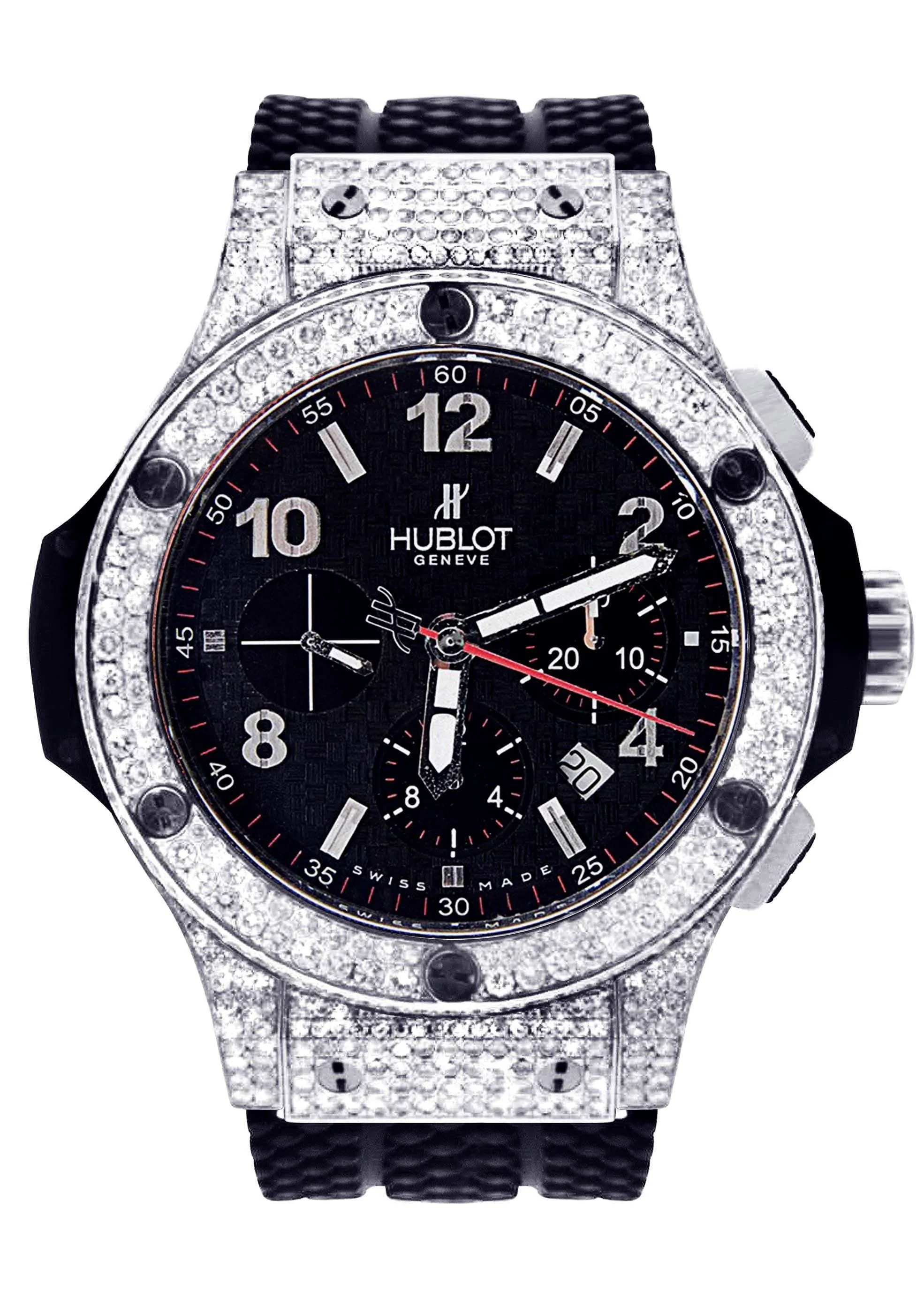 Diamond Hublot Big Bang | Stainless Steel | 44 Mm