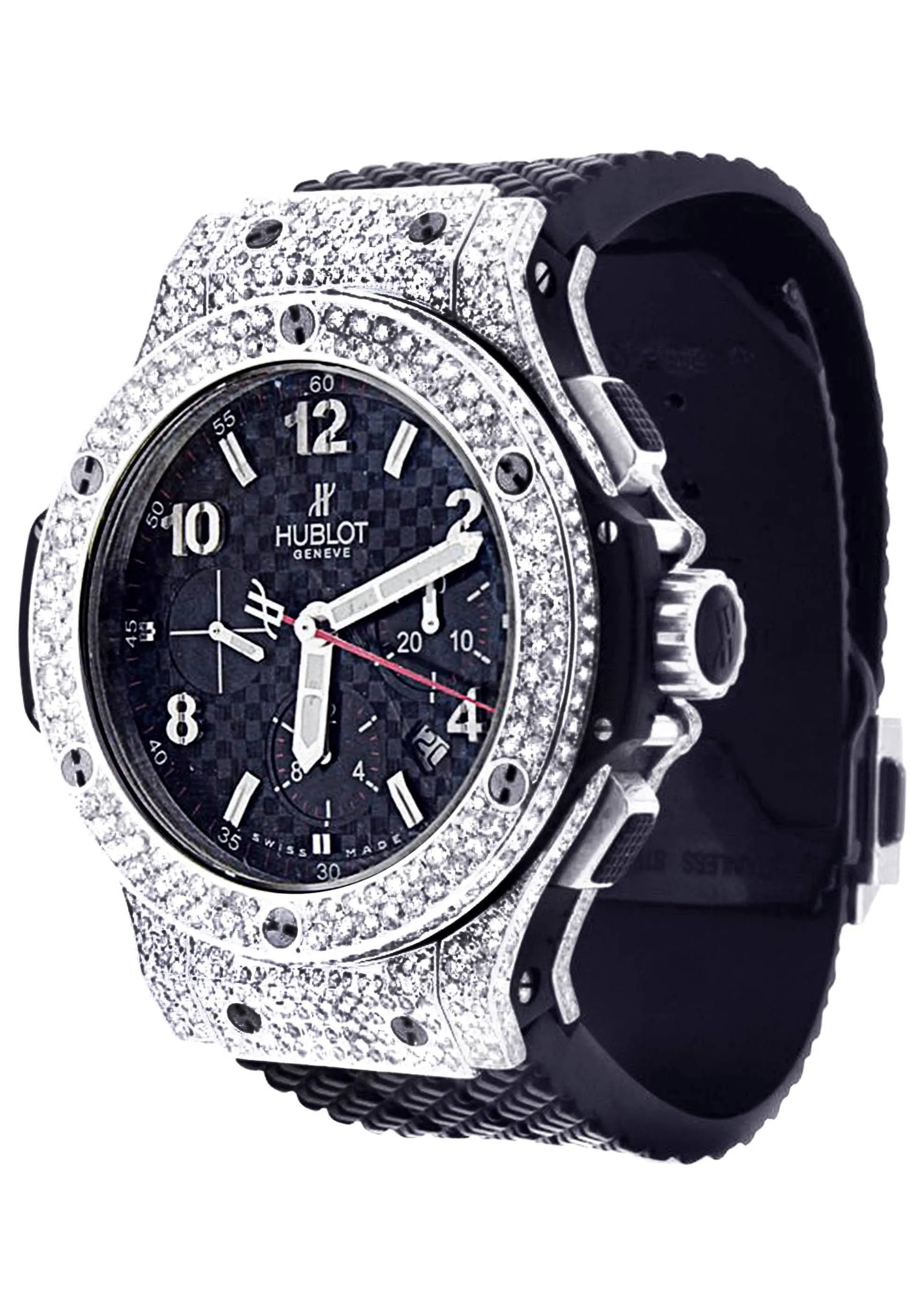 Diamond Hublot Big Bang | Stainless Steel | 44 Mm