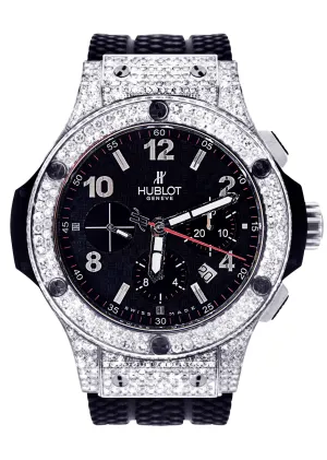 Diamond Hublot Big Bang | Stainless Steel | 44 Mm