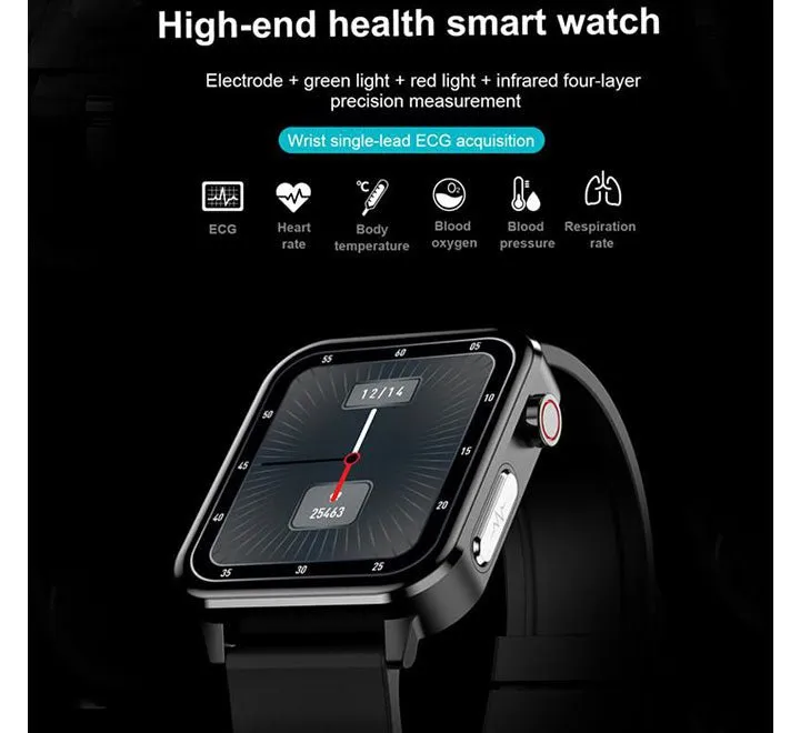 E86 Smartwatch (Brown Leather)