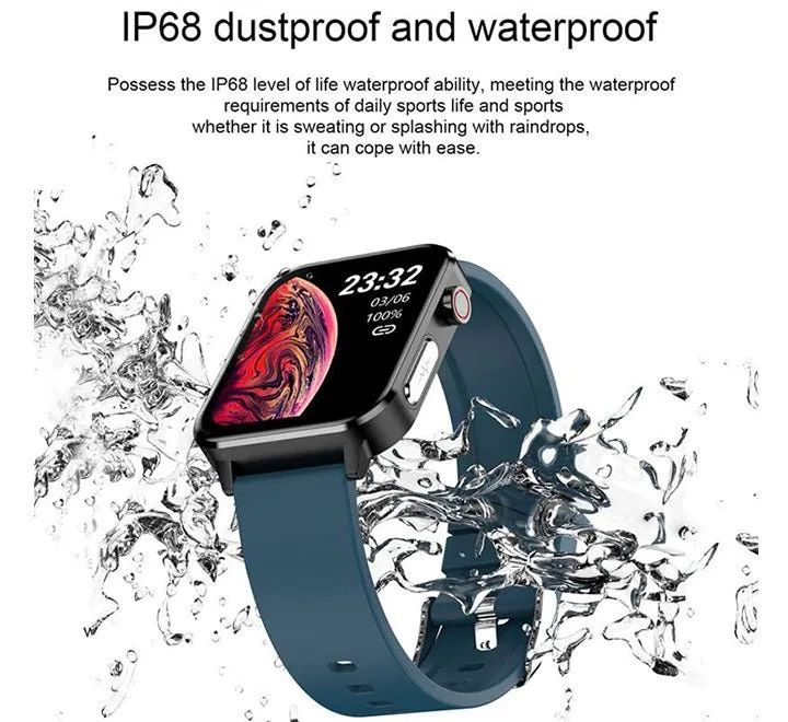 E86 Smartwatch (Brown Leather)
