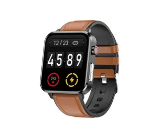 E86 Smartwatch (Brown Leather)