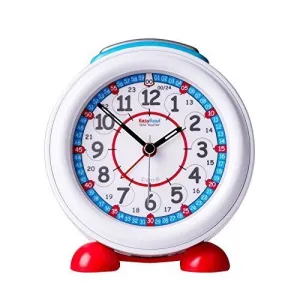 Easy Read - Alarm Clocks - 24hr - Red/Blue