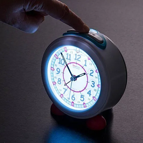 Easy Read - Alarm Clocks - 24hr - Red/Blue