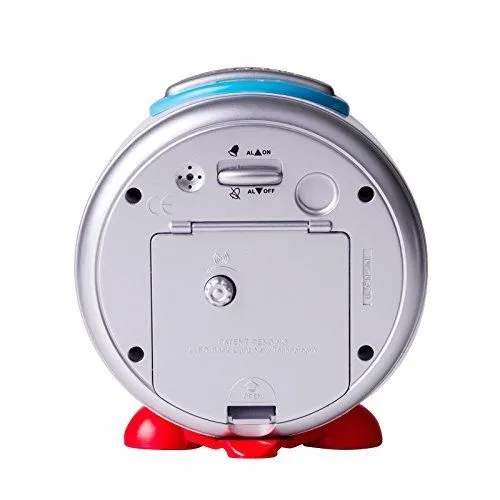 Easy Read - Alarm Clocks - 24hr - Red/Blue