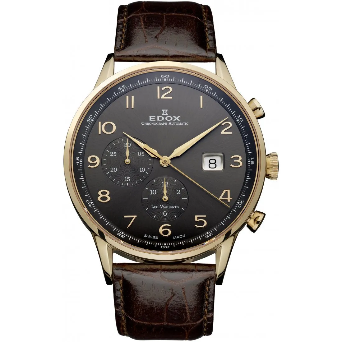 Edox Les Vauberts Chronograph Automatic 91001 37R GBR