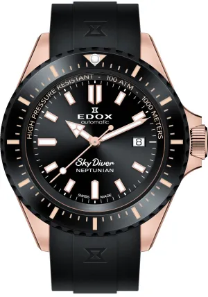 Edox Skydiver Neptunian Automatic 3 Hands