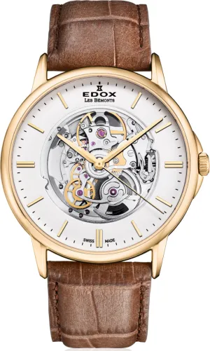 Edox Watch Les Bemonts Automatic Skeleton