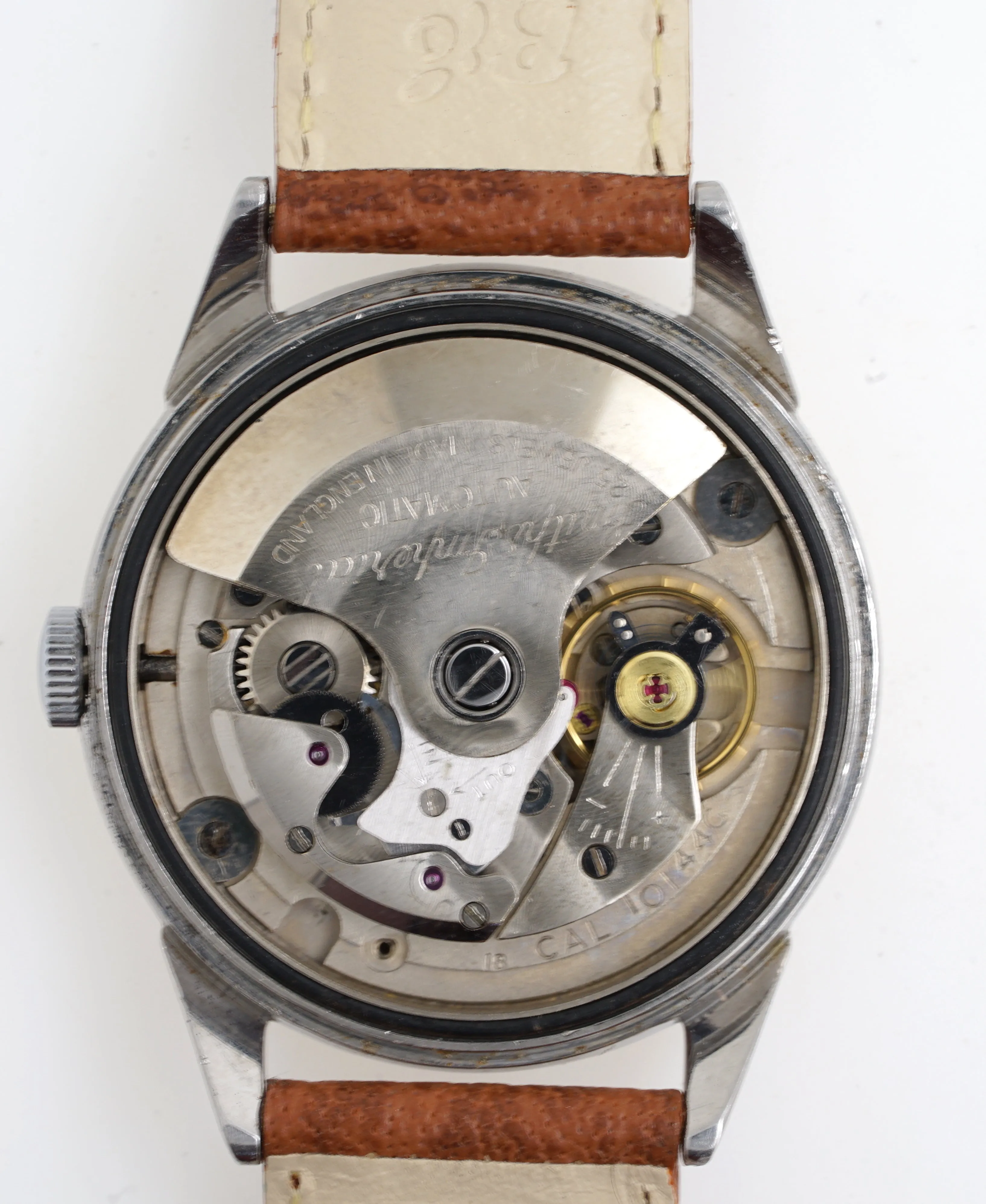 EVEREST SMITHS AUTOMATIC STAINLESS STEEL 25 JEWEL ENGLISH WRISTWATCH