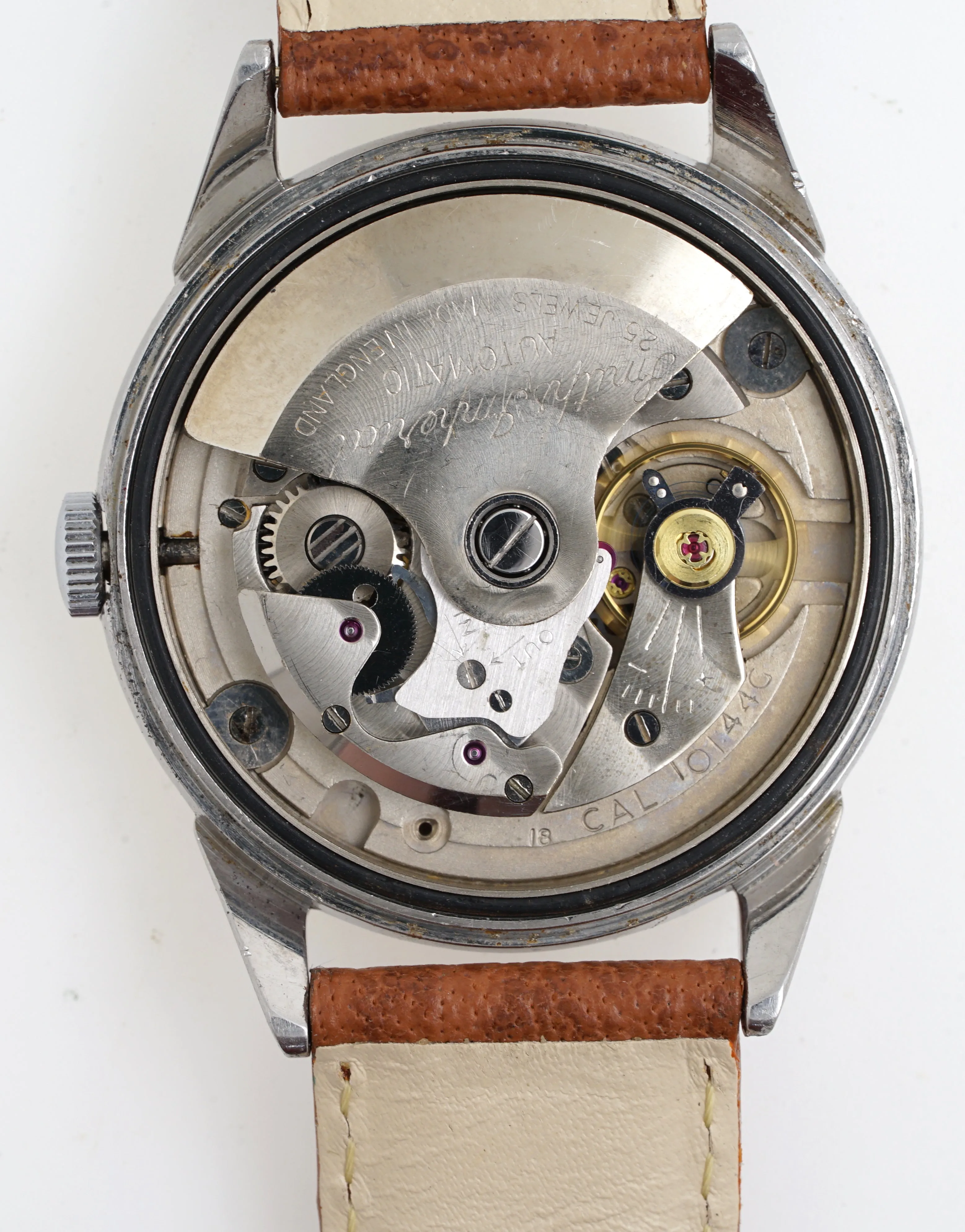 EVEREST SMITHS AUTOMATIC STAINLESS STEEL 25 JEWEL ENGLISH WRISTWATCH