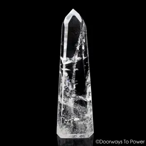 Exquisite Clear Quartz Master Dow Casa Crystal 'INTENTION' Museum Quality