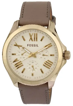 Fossil End of Season Analog Gold Dial Women's Watch AM4529