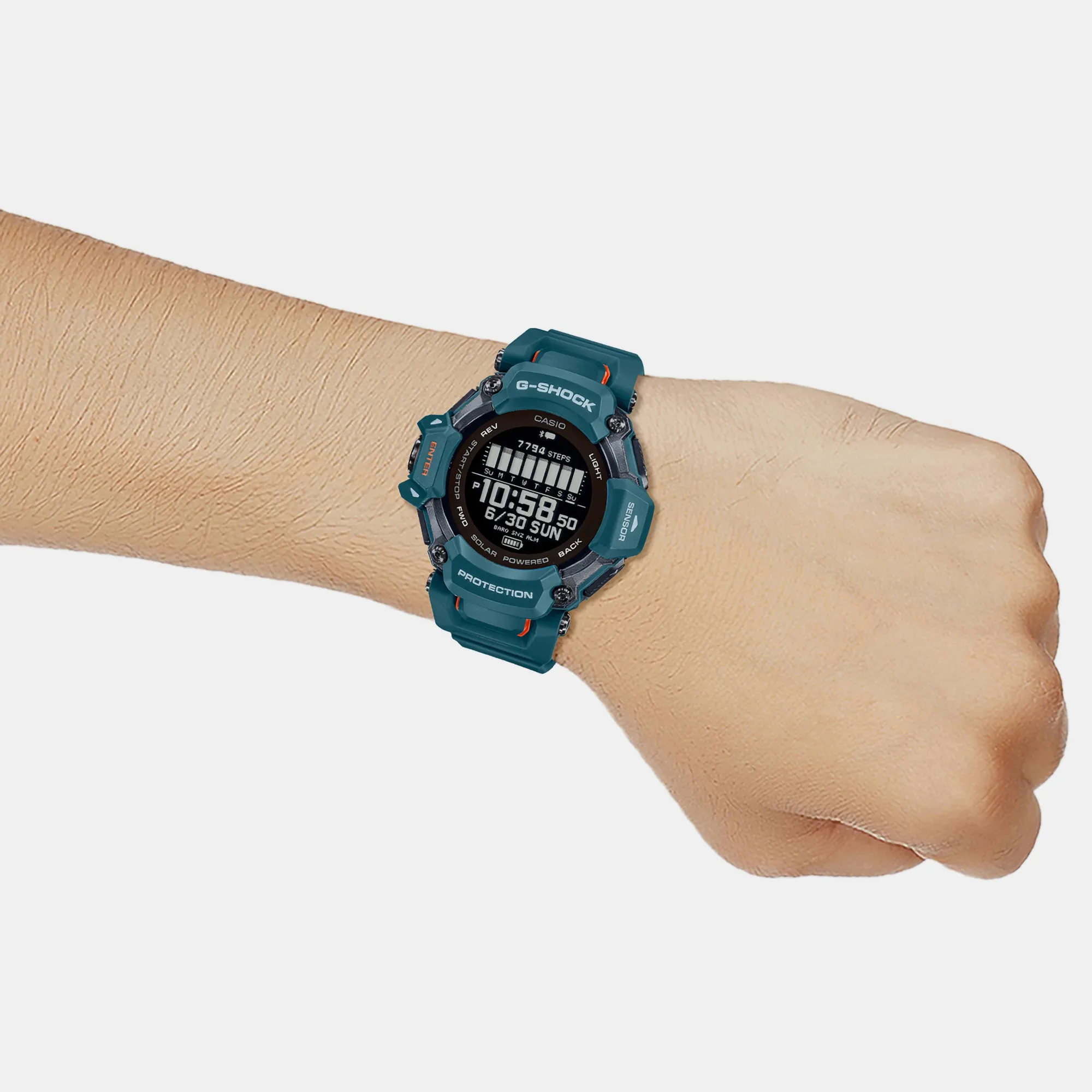 G-Shock Black Men's Digital Resin Watch G1383 - GBD-H2000-2DR